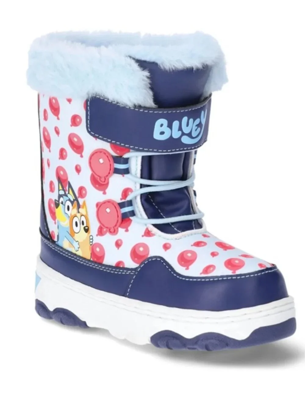 Bluey Snow Boots Toddler Size 7 8 9 10 11 or 12 Brand New
